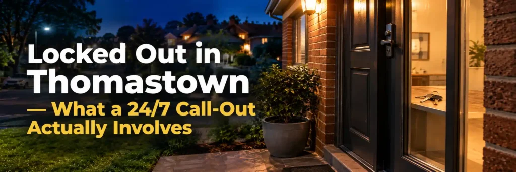 Locked out in Thomastown and needing a 24/7 emergency locksmith call-out